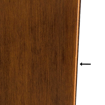 Walnut Chest of Drawers with Brass Pulls, Dresser