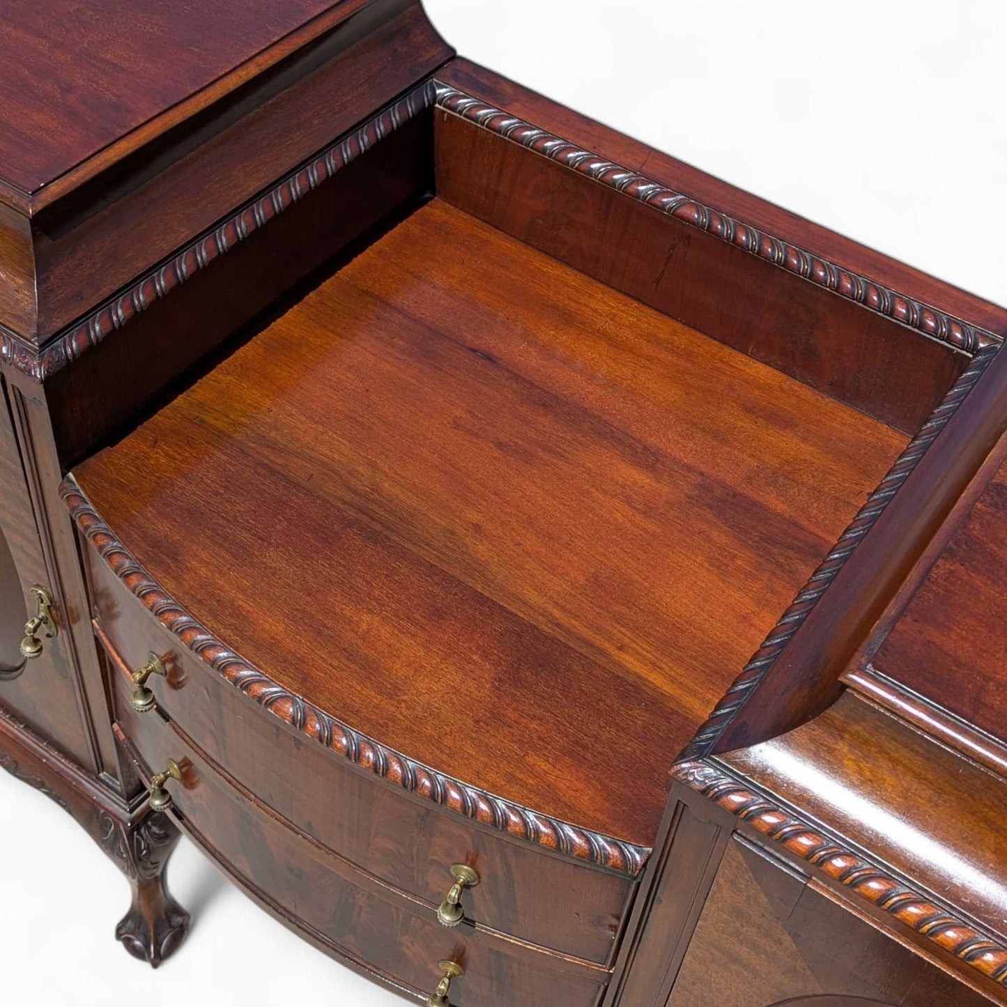 Antique Chippendale Sideboard Buffet