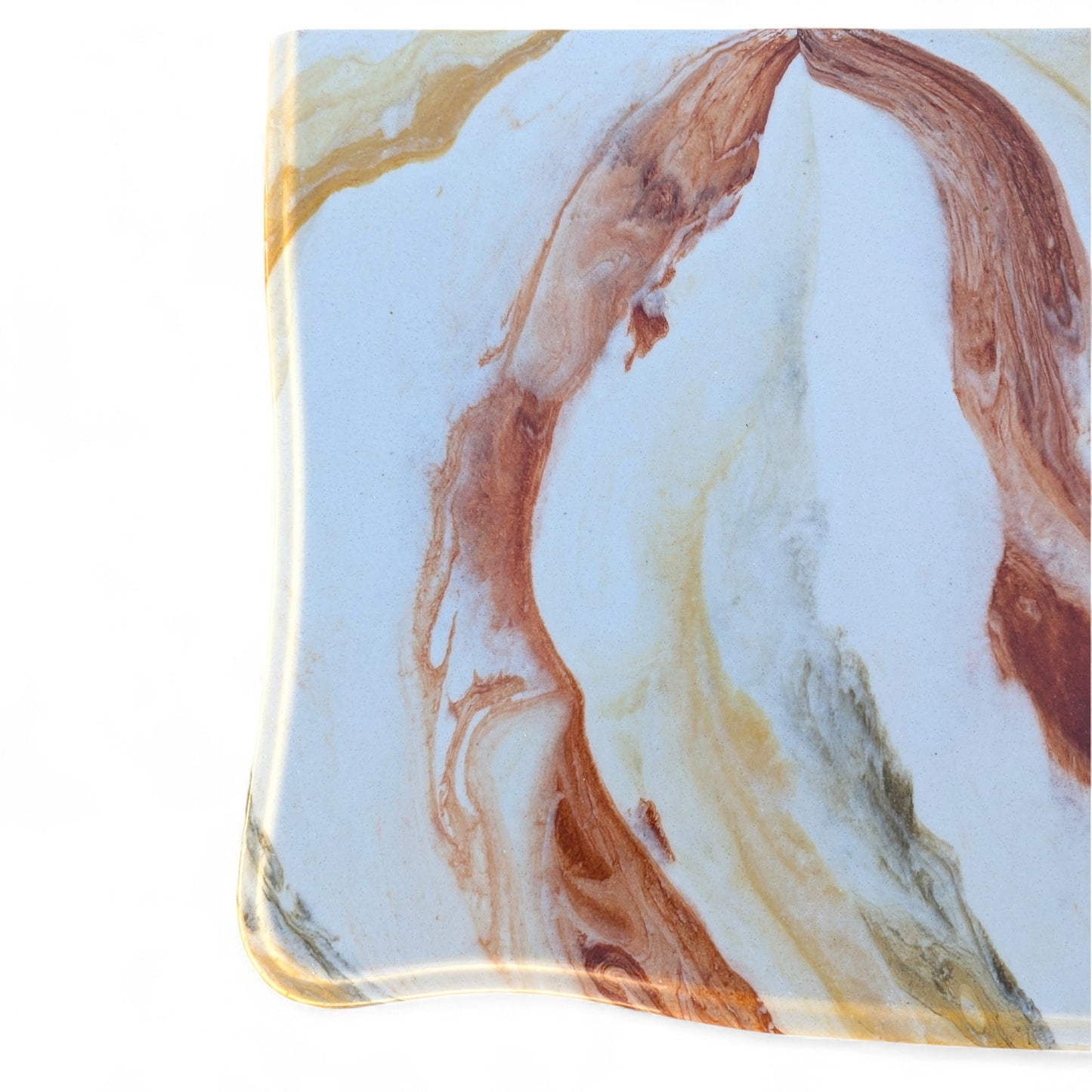 European-Inspired Three-Drawer Nightstand, Late 20th Century