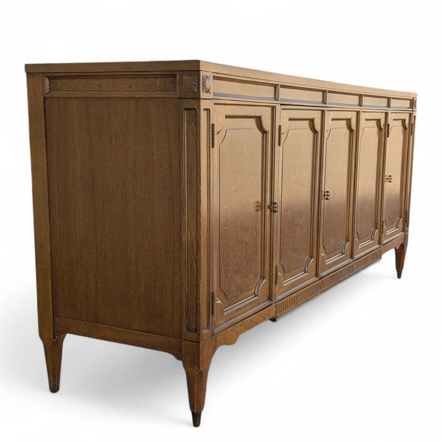 Mid-Century American of Martinsville Walnut Sideboard Buffet