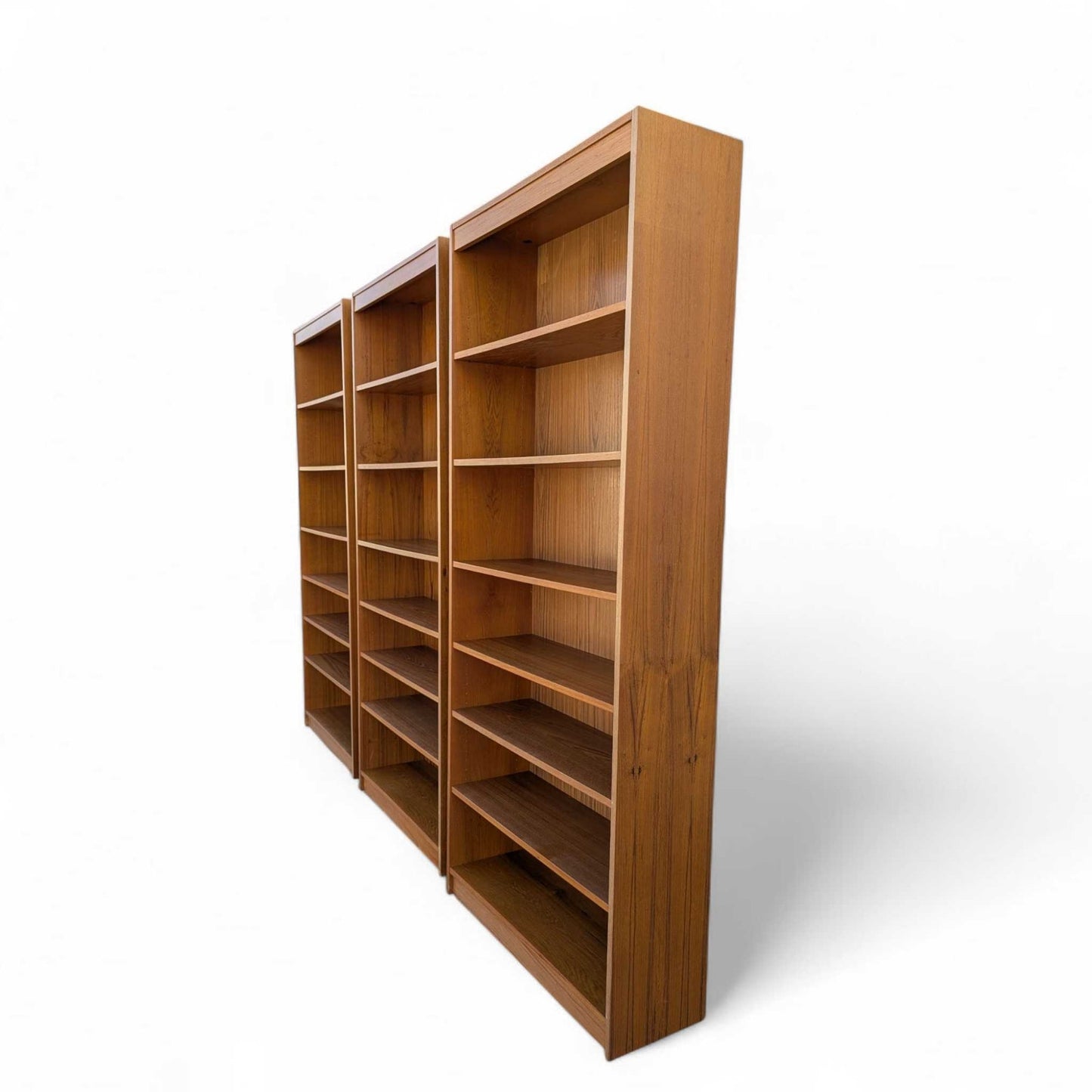 Teak Danish Mid Century Bookcases
