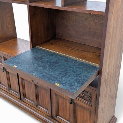 Vintage Freestanding Wall Unit – Spanish Revival, Rustic, MCM, Mid Century Modern