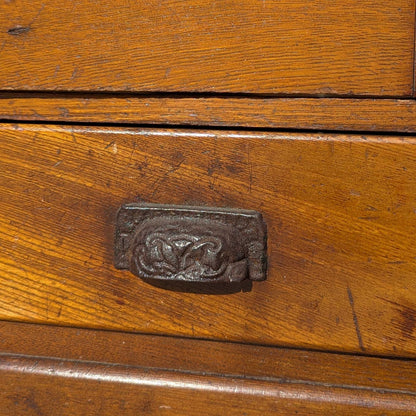 Antique Japanese Wooden Storage Cabinet, Meiji Period