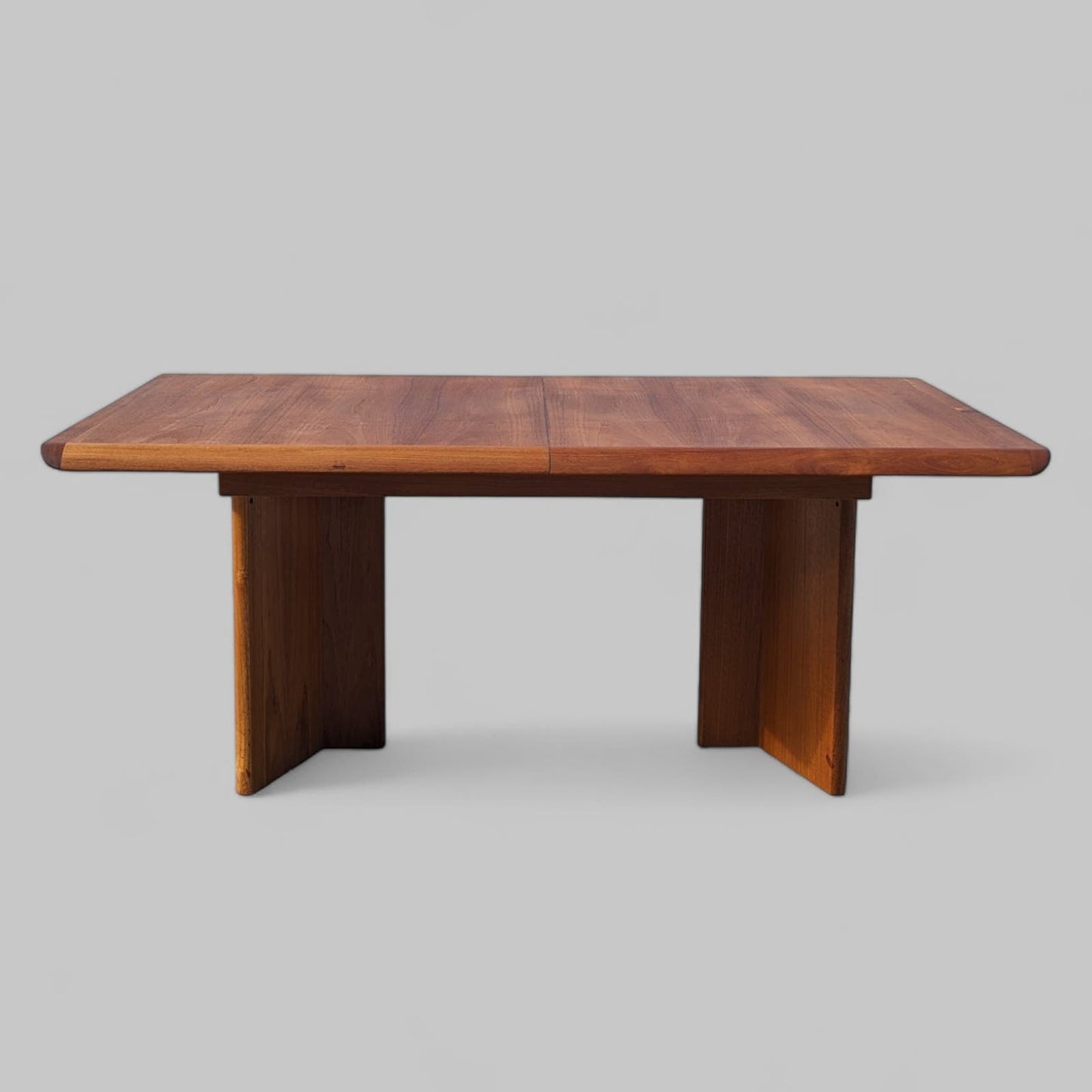 Rectangular Teak Dining Table, Mid Century, MCM, Kitchen, Dining Room Table