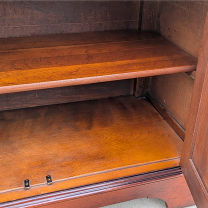 Vintage Buffet, Storage Entryway Cabinet, Cherry, Sideboard, Victorian, East Lake, Antique