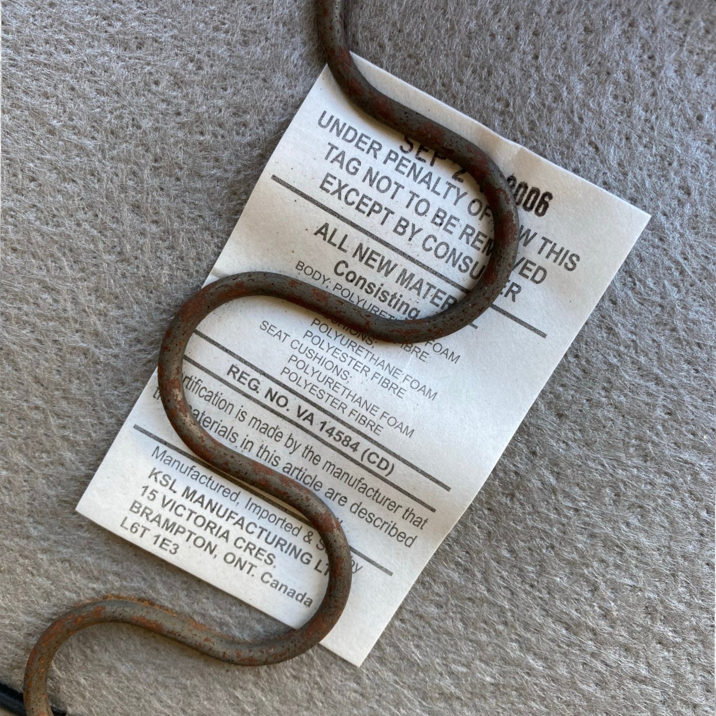 Mid-Century Canadian Teak Pull-Out Sofa Bed in Blue Upholstery, 1970s Modern Convertible Sleeper