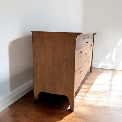 John Van Koert for Drexel “Profile” K37 Buffet – Mid Century Modern Credenza, 60" Wide, Restored Vintage Sideboard