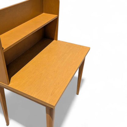 Mid Century Modern Laminate Desk w/ Hutch