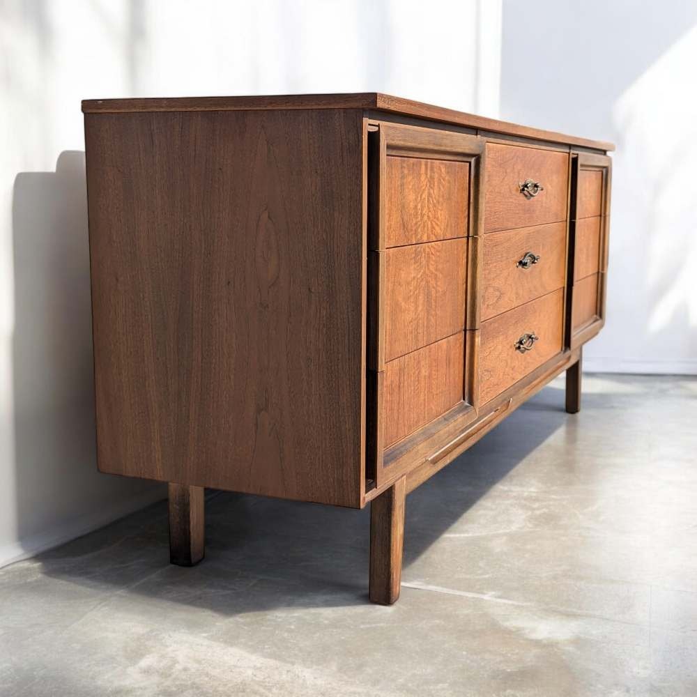 LA Period Dresser, Bedroom, Nine Drawers, Credenza, Sideboard — view 1 of 16