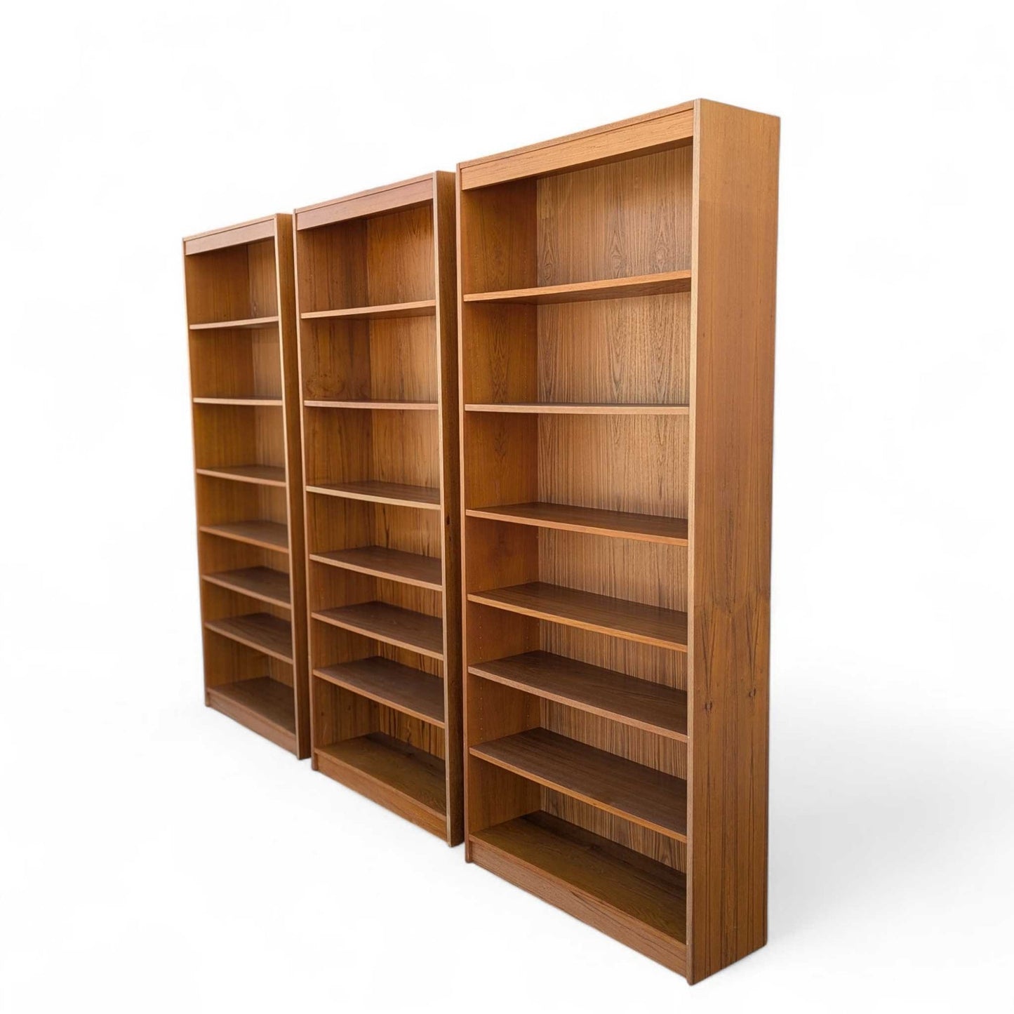 Teak Danish Mid Century Bookcases