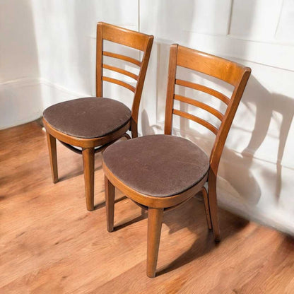 Pair of Vintage Dining Chairs by Thonet