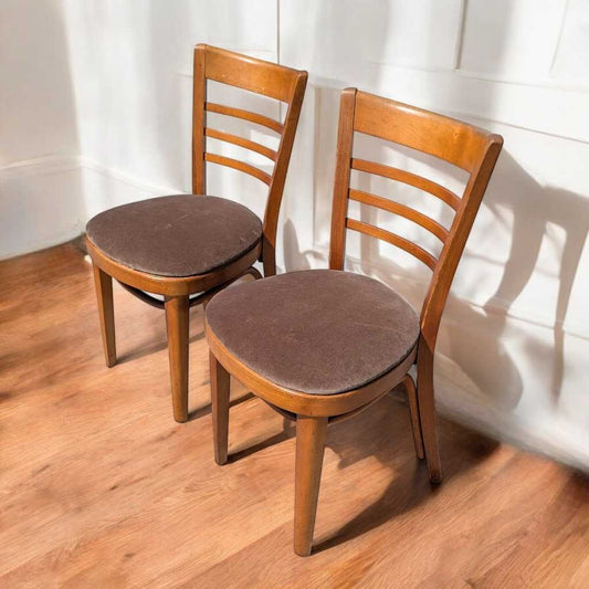 Pair of Vintage Dining Chairs by Thonet