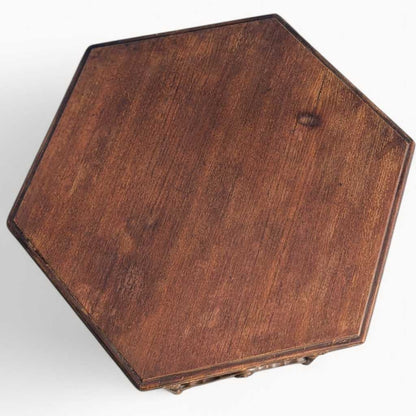 Antique Small Dining Table or Oversized Accent Table
