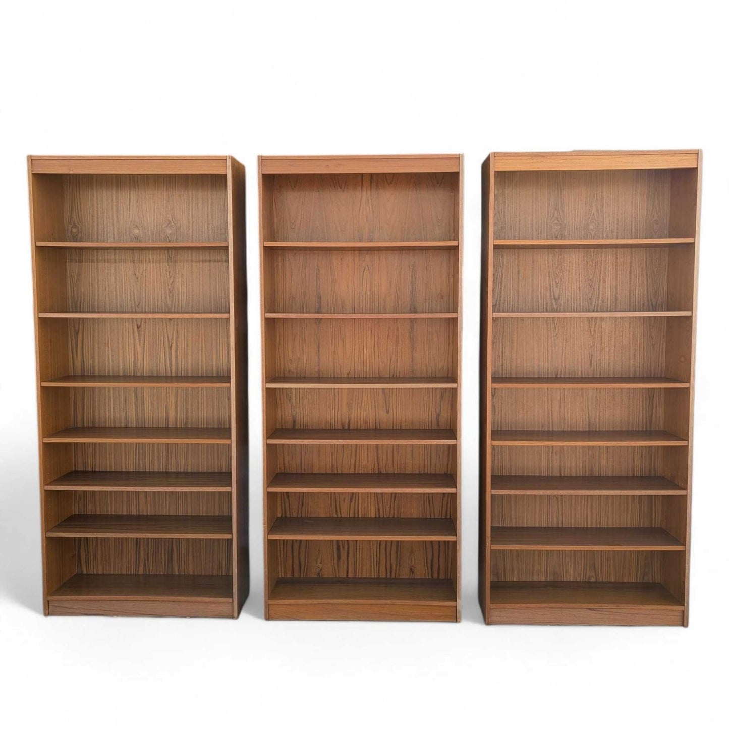 Teak Danish Mid Century Bookcases