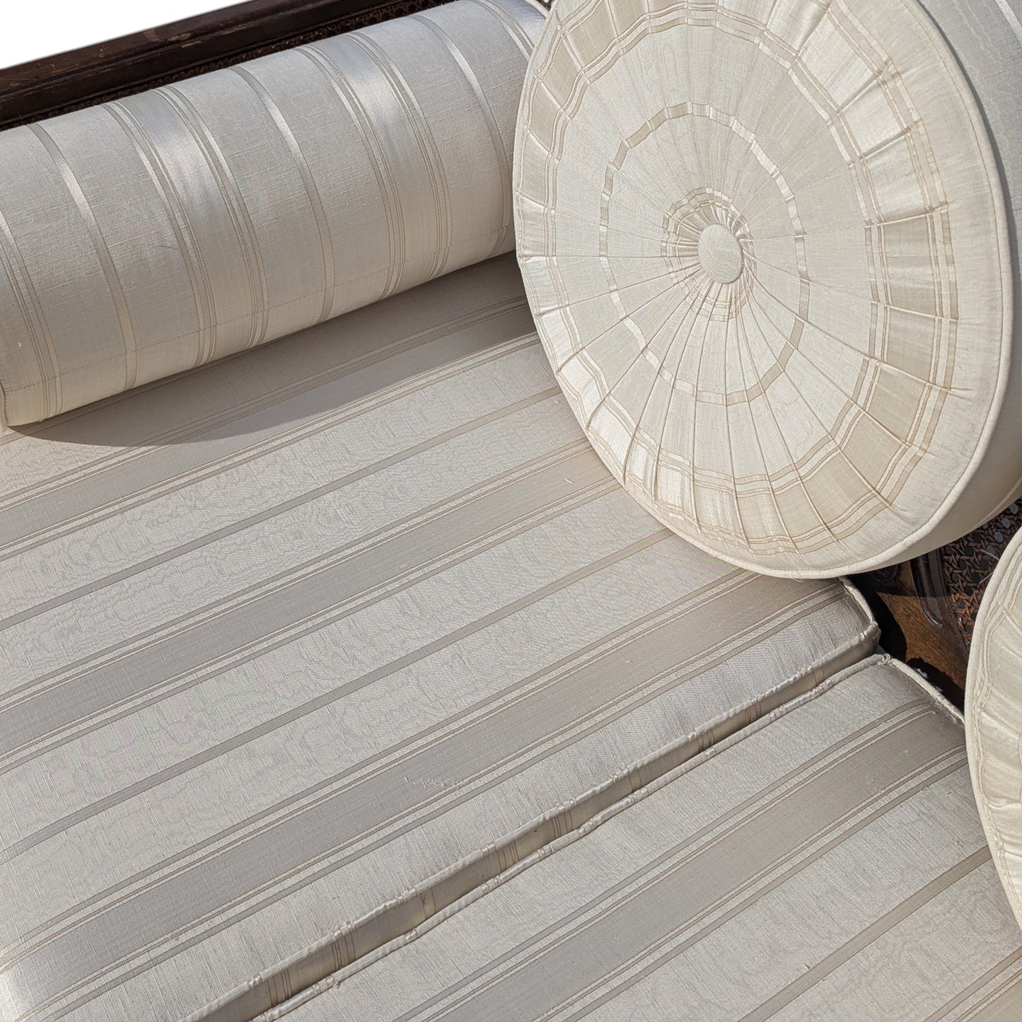 French Provincial Cane Back Sofa