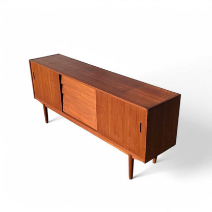 Mid Century Sideboard and Hutch – Troeds Model "Trio"  by Nils Jonsson, Danish Modern Teak Credenza, Scandinavian Buffet, Teak Cabinet, MCM Storage