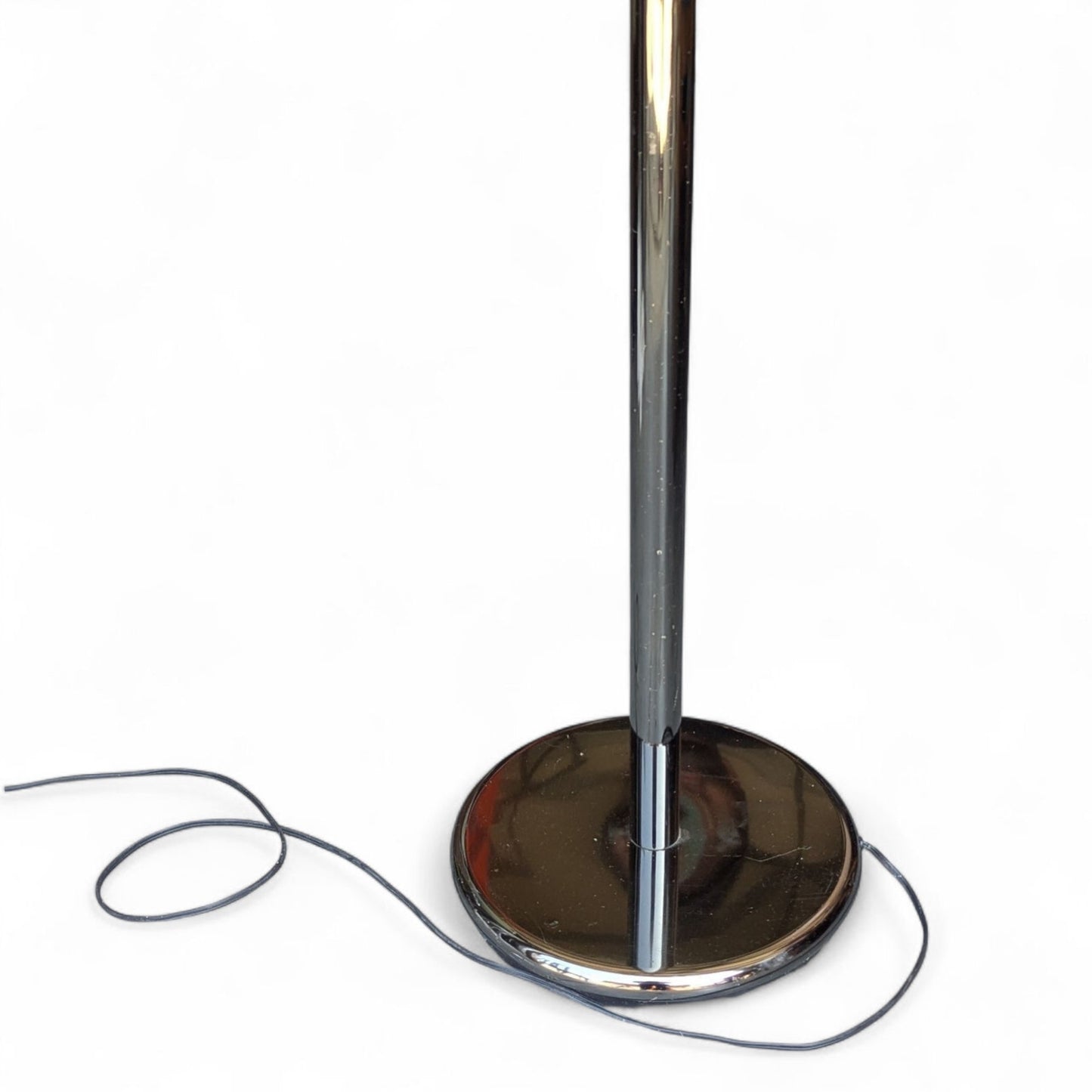Mid-Century Chrome Floor Lamp with Adjustable Microphone-Style Shades, 1970s