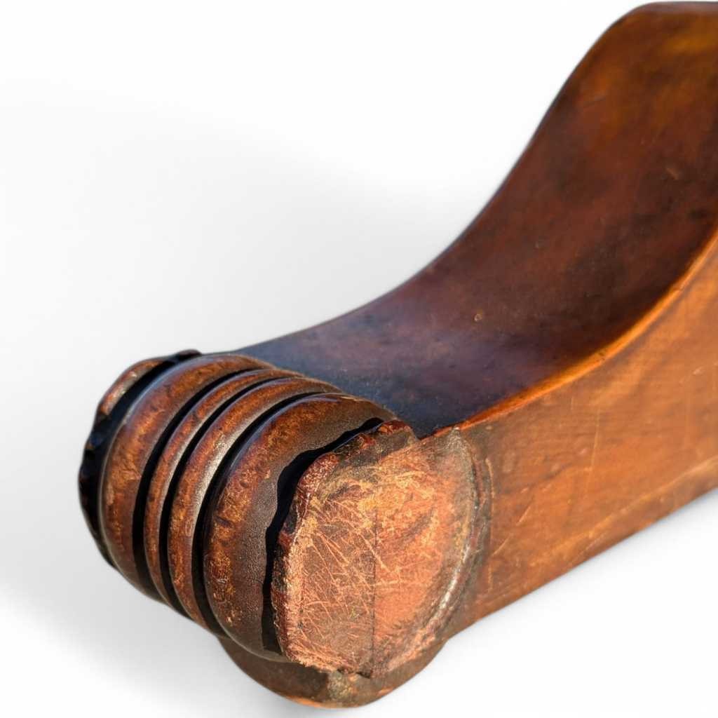 Early 19th Century Charles X Round Coffee Table in Mahogany & Walnut