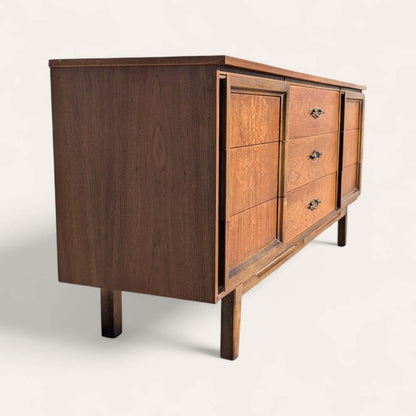 LA Period Dresser, Bedroom, Nine Drawers, Credenza, Sideboard