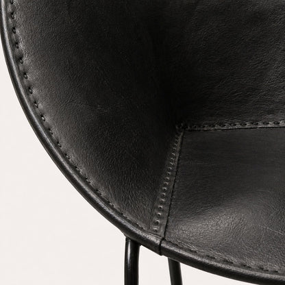 Pair - Handmade Leather Lounge Chair - Made to Order