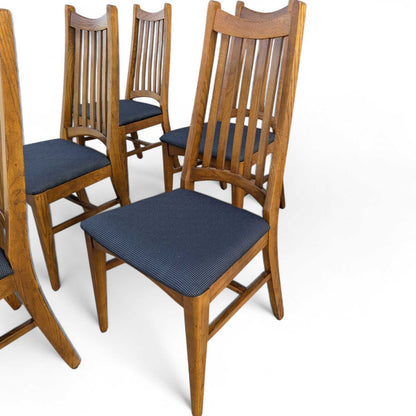Set of 6 Mid Century Dining Chairs