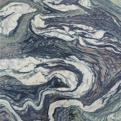 Postmodern Green Marble Coffee Table
