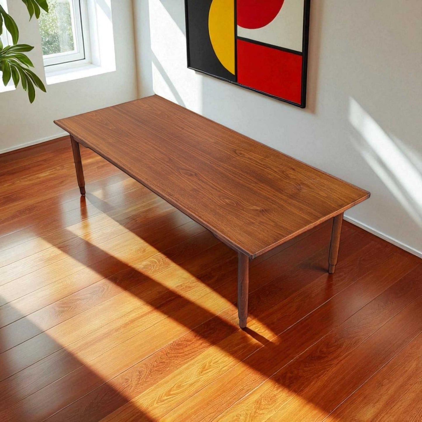 Mid Century Coffee Table - Sculpted Legs, c. 1960s
