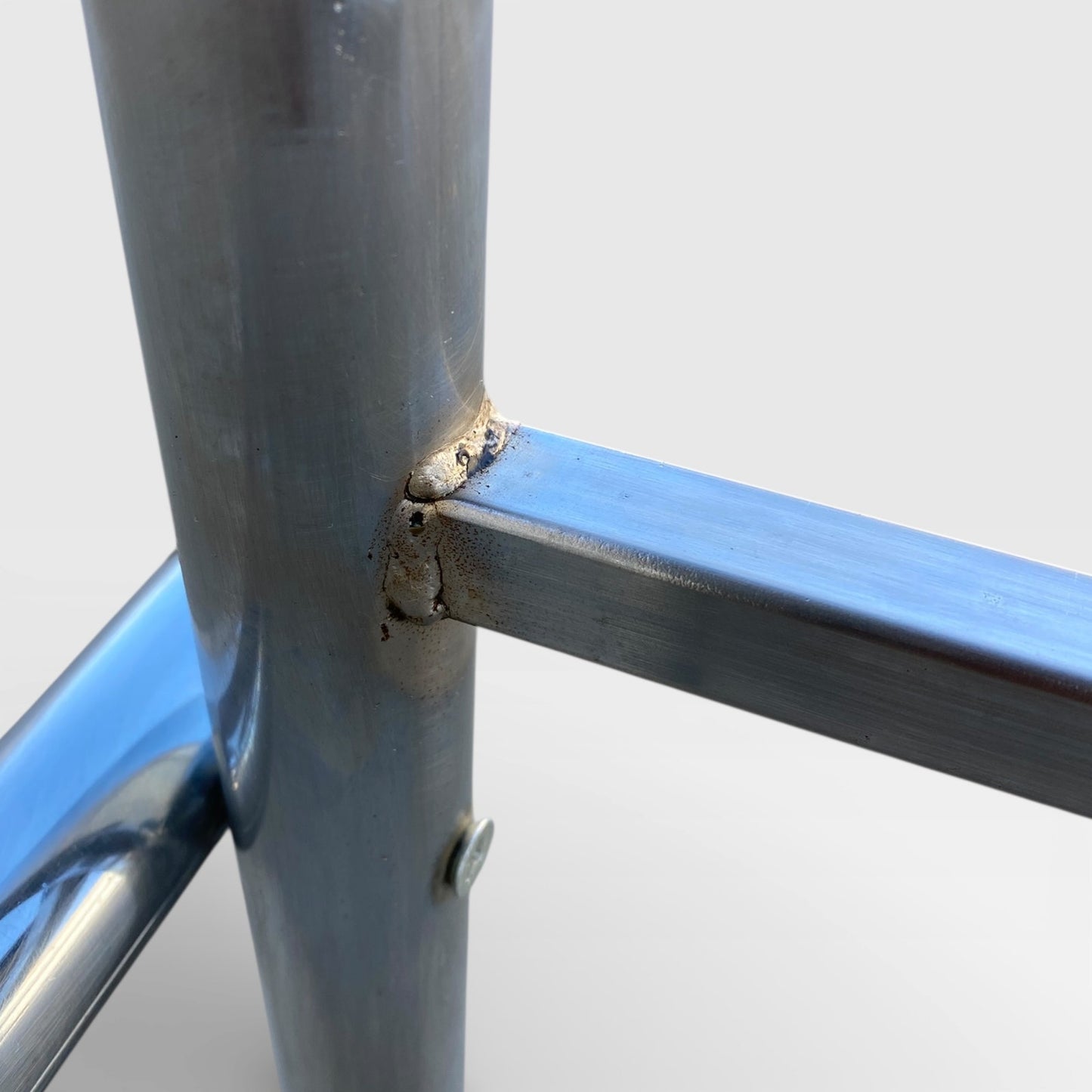 Chrome Bar Stools Set of 3 with Chocolate Velvet Seats