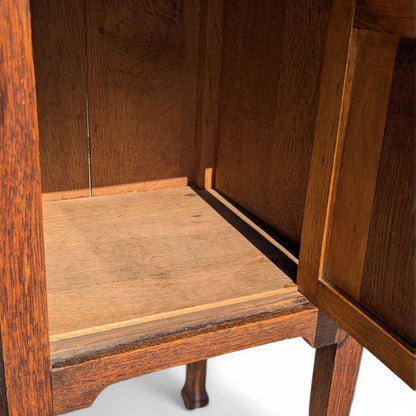 Pair of Antique French Marble Top Nightstands