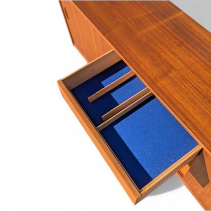 Mid Century Sideboard and Hutch – Troeds Model "Trio"  by Nils Jonsson, Danish Modern Teak Credenza, Scandinavian Buffet, Teak Cabinet, MCM Storage