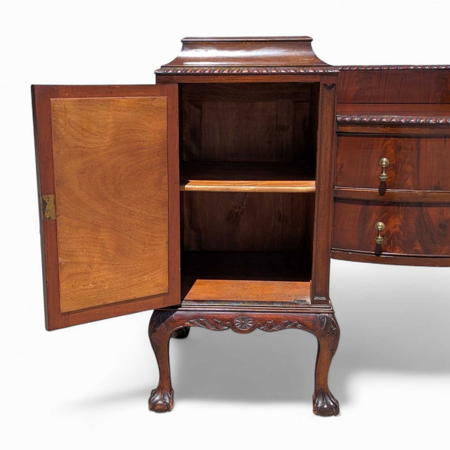 Antique Chippendale Sideboard Buffet