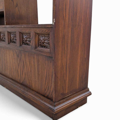 Vintage Freestanding Wall Unit – Spanish Revival, Rustic, MCM, Mid Century Modern
