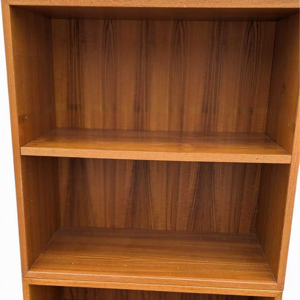 Slim Teak Bookcase – MCM, c. 1970s