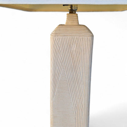 1980s Postmodern Plaster Floor Lamp by Dynasty Gallery