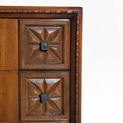 Brutalist Dresser, MCM Lowboy, c. 1970s