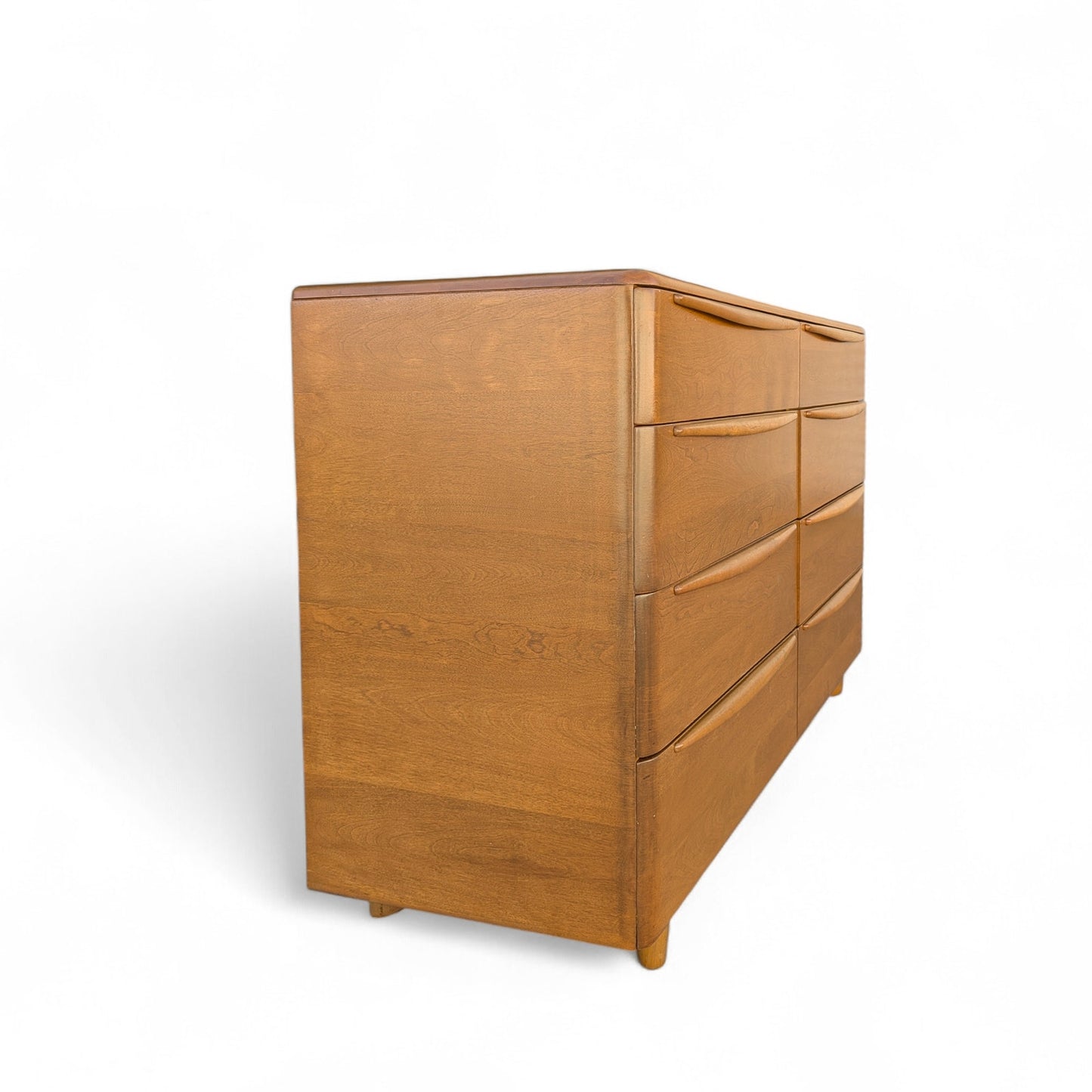 Heywood Wakefield 8 Drawer Lowboy Dresser