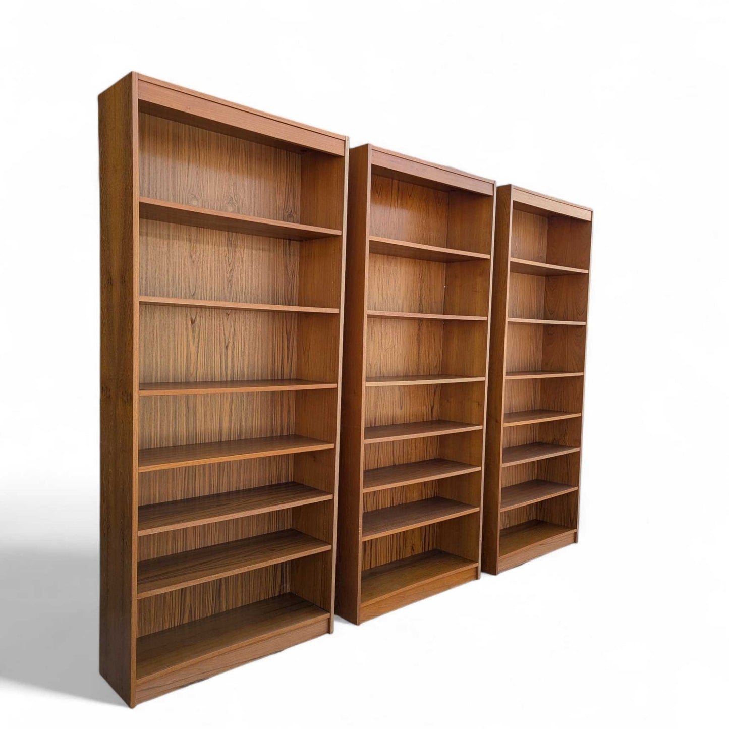 Teak Danish Mid Century Bookcases