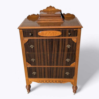 Art Deco Highboy Dresser, c. 1930s
