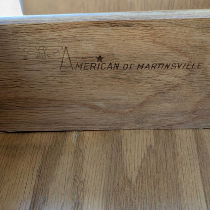 Mid-Century American of Martinsville Walnut Sideboard Buffet