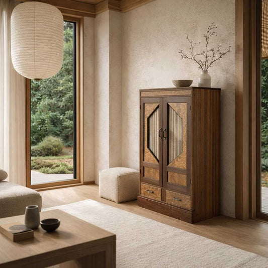 Early 20th Century Japanese Storage Cabinet, Tansu-Style