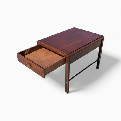 Crown City Table Co. Mid-Century Modern Wood Nightstand / End Table