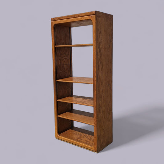 Oak Bookcase, Freestanding, Adjustable Shelving