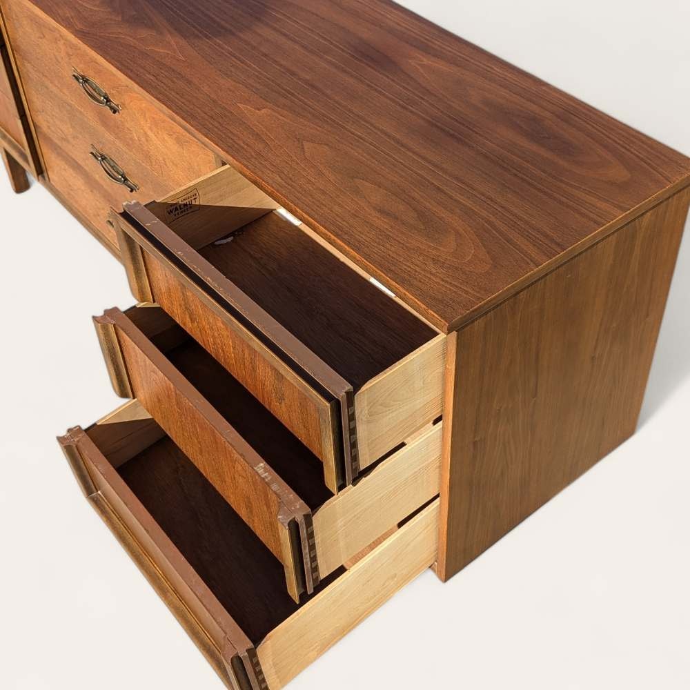 LA Period Dresser, Bedroom, Nine Drawers, Credenza, Sideboard — view 15 of 16