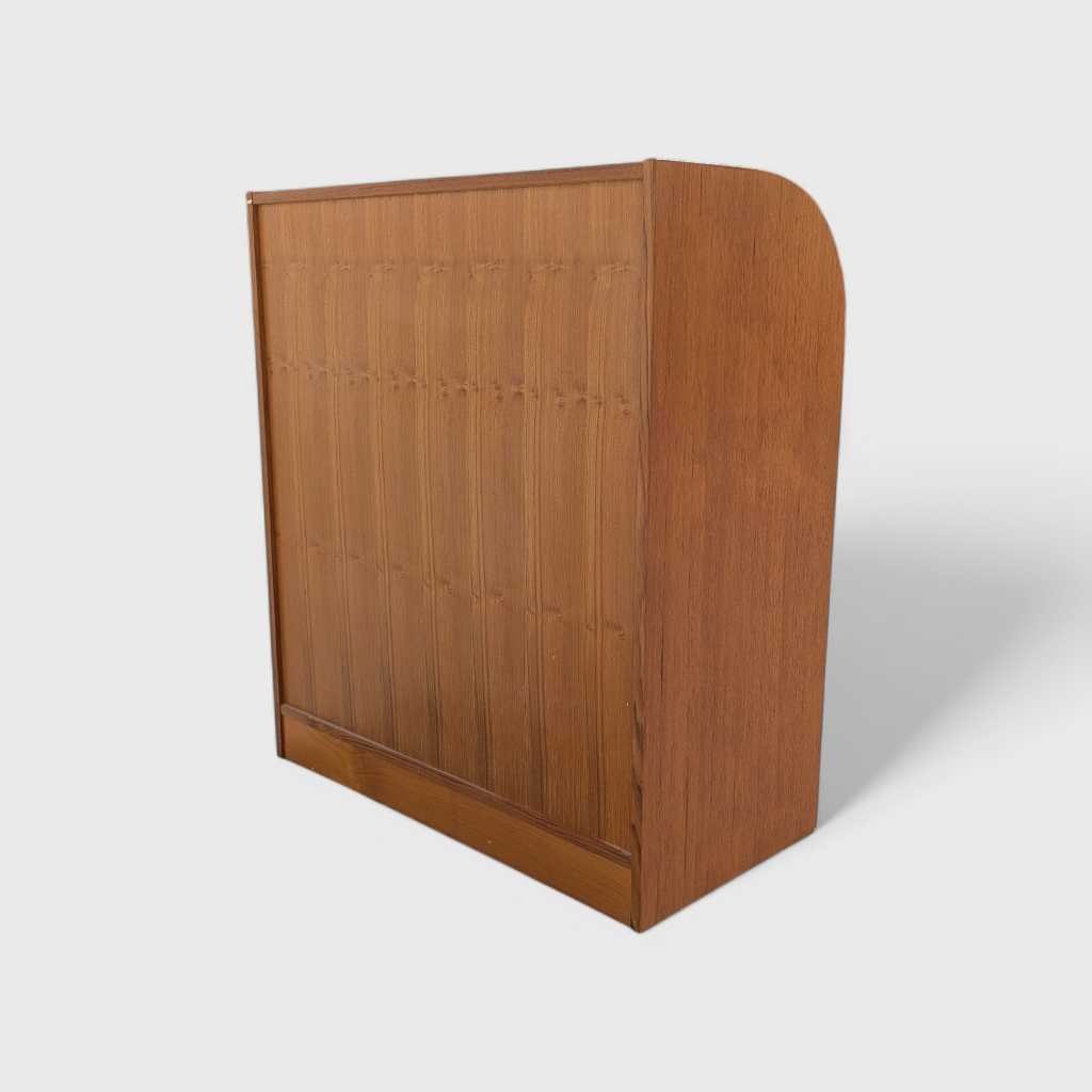 Mid-Century Danish Teak Roll-Top Desk by Egon Ostergaard, 1970s — view 5 of 16