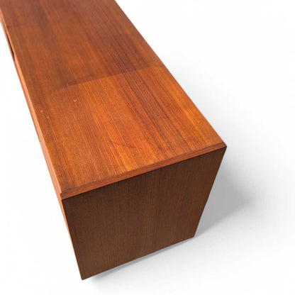 Mid Century Sideboard and Hutch – Troeds Model "Trio"  by Nils Jonsson, Danish Modern Teak Credenza, Scandinavian Buffet, Teak Cabinet, MCM Storage