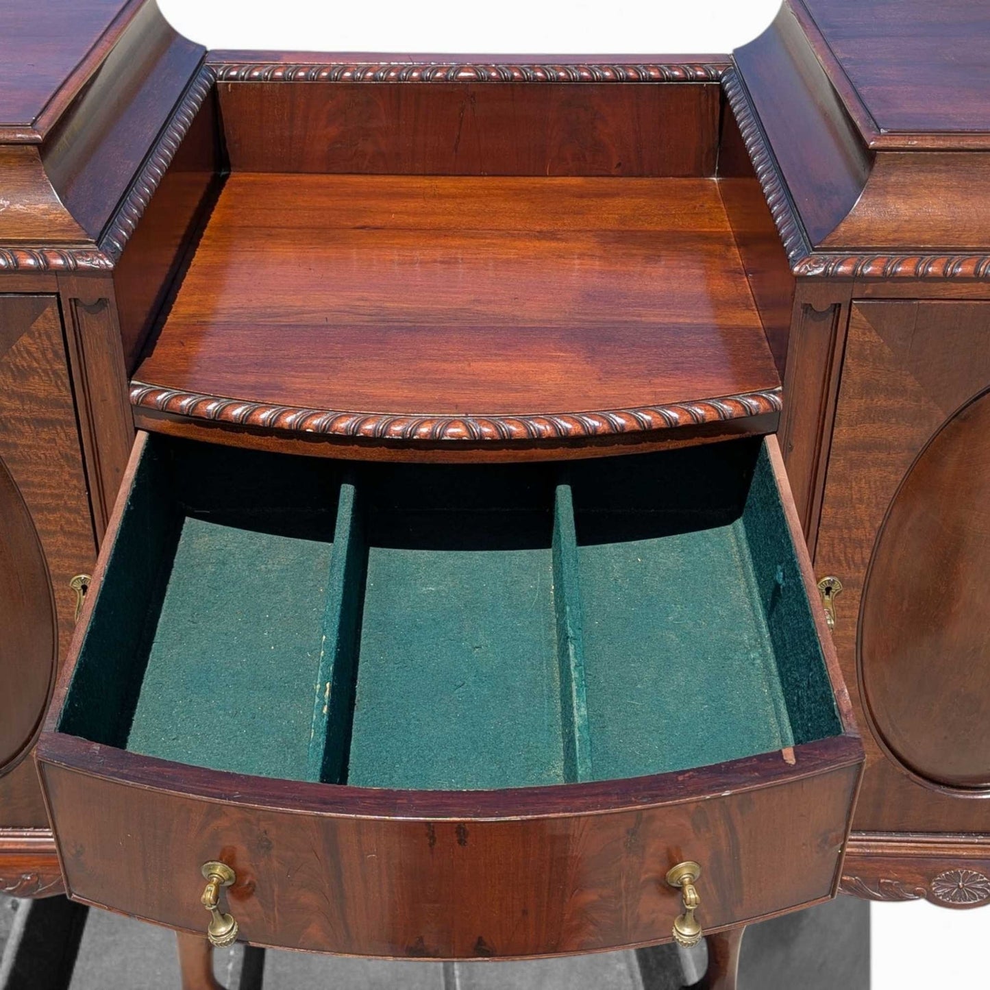 Antique Chippendale Sideboard Buffet