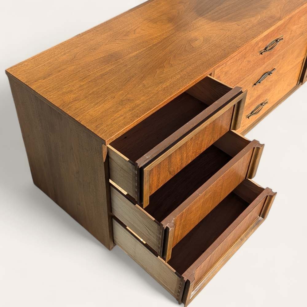 LA Period Dresser, Bedroom, Nine Drawers, Credenza, Sideboard — view 13 of 16