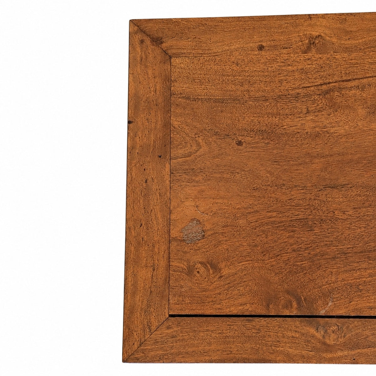 Vintage Asian-Inspired Wood Platform Coffee Table — view 10 of 16
