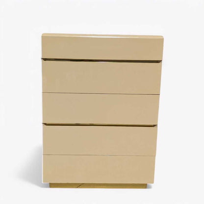 Lane Tallboy Dresser – Postmodern 5-Drawer Chest, Mid-Century Modern Design, Minimalist Storage
