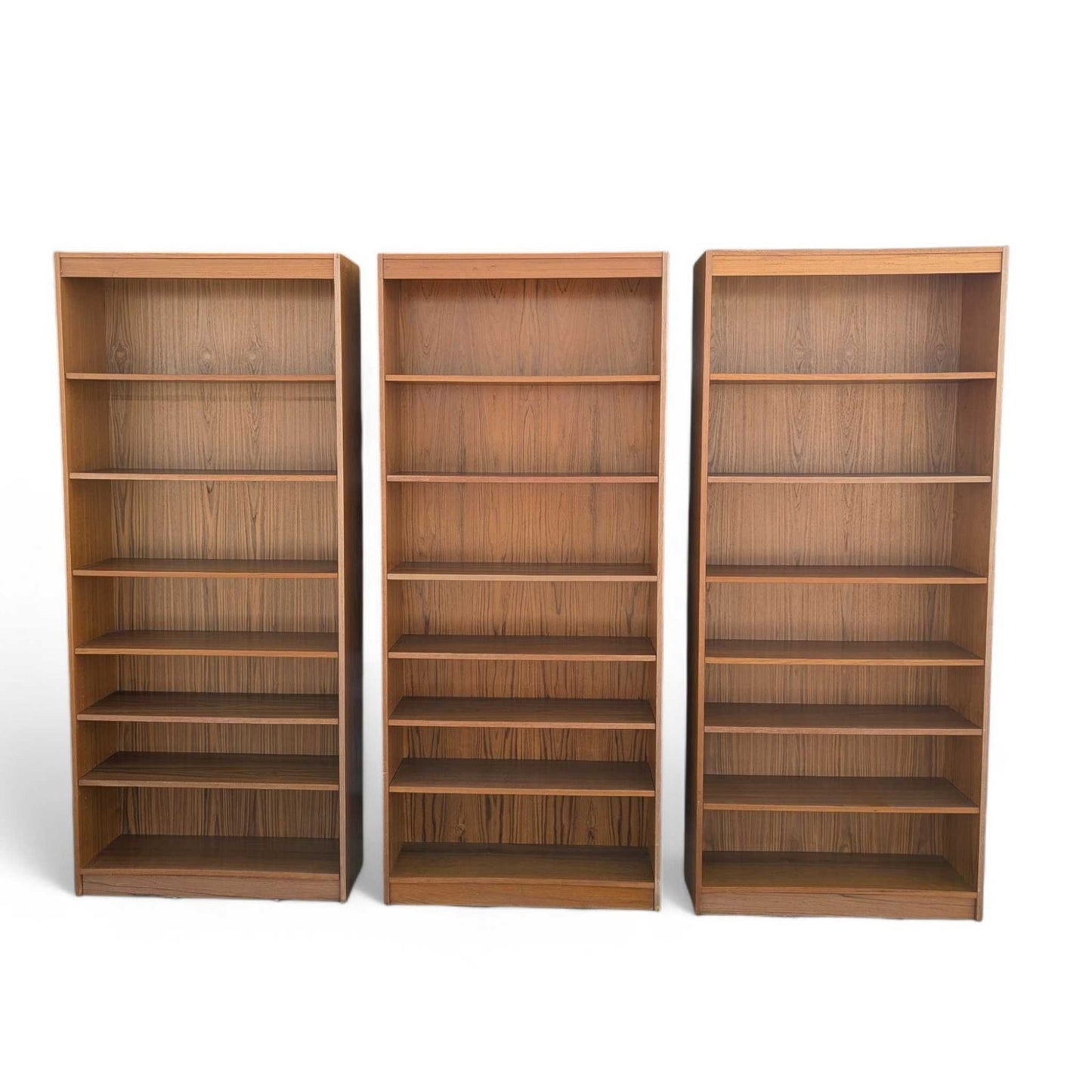 Teak Danish Mid Century Bookcases